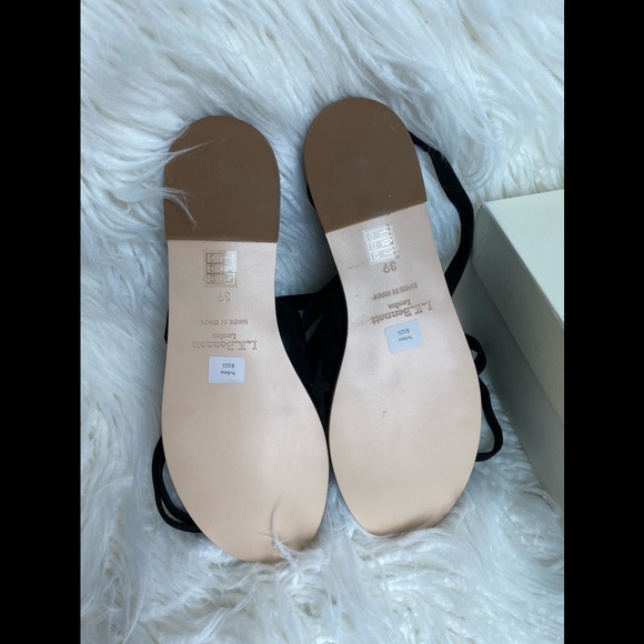 NIB L.K. Bennett Selma Suede Sandals - Picture 6 of 6